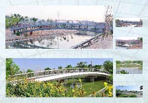 龍海休閑食品博覽園景觀橋